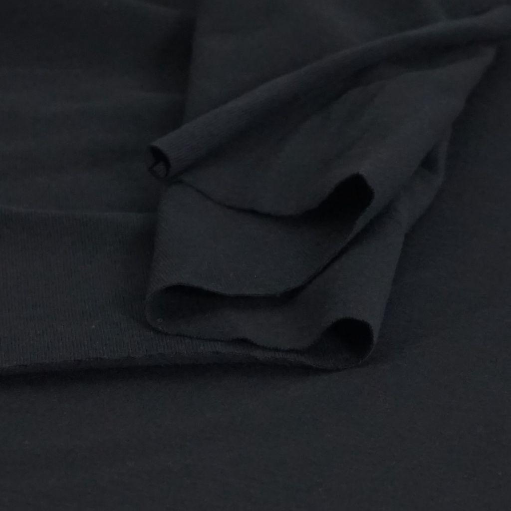 Heavy Jersey 100% Baumwolle schwarz